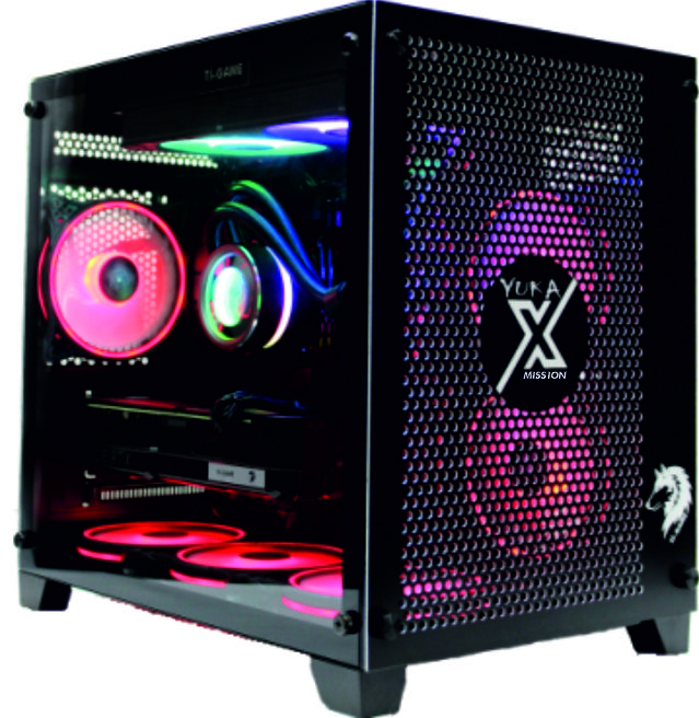 Tİ-GAME YUKA X MISSION BLACK i7-13700KF 64GB DDR5 ( 4x16GB DDR5 5600MHZ ) 2TB M.2 SSD (2100-1500MB/S) 4TB HDD RTX 4070 12GB 192BIT GDDR6X W11P 850W SIVI SOĞUTMA 2.5 GIGABIT ETHERNET MESH PRO GAMING PC